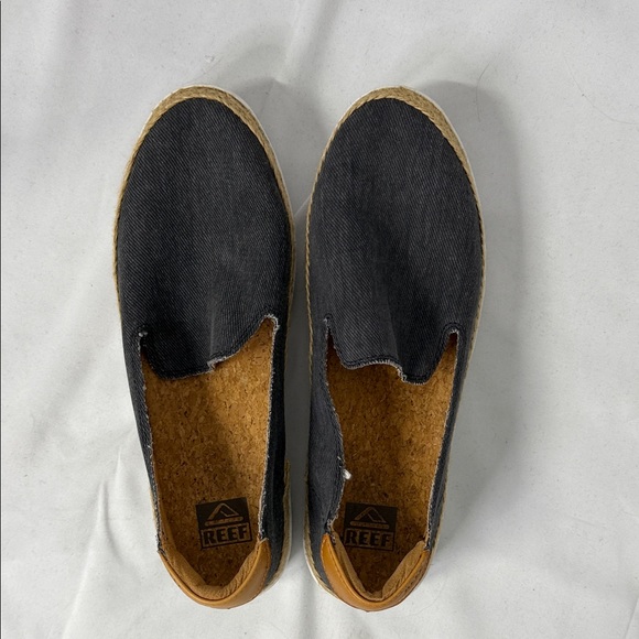 Reef Gray Slip-On Shoes with Cork Insoles - Picture 3 of 4